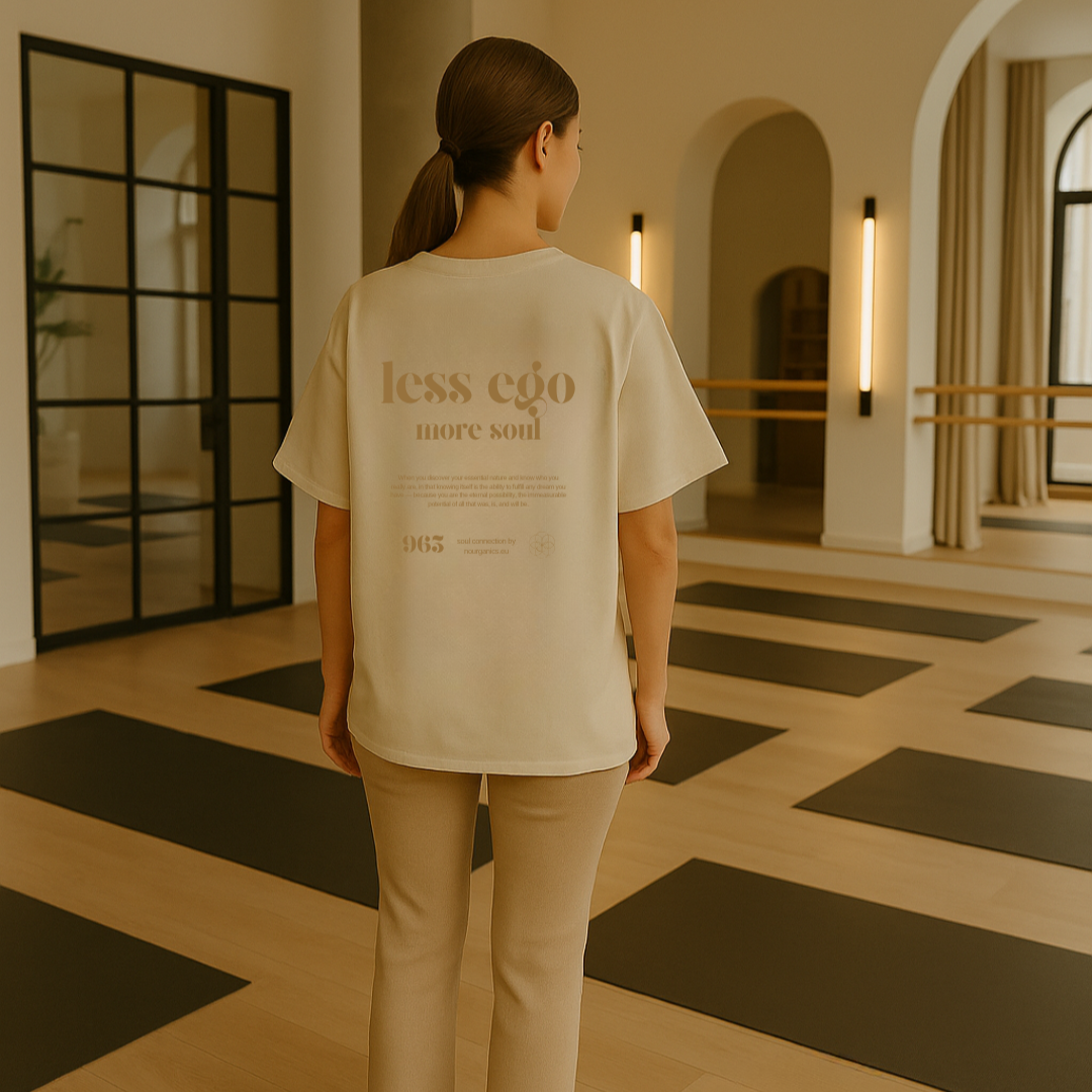 less ego more soul - Oversize T-Shirt Unisex