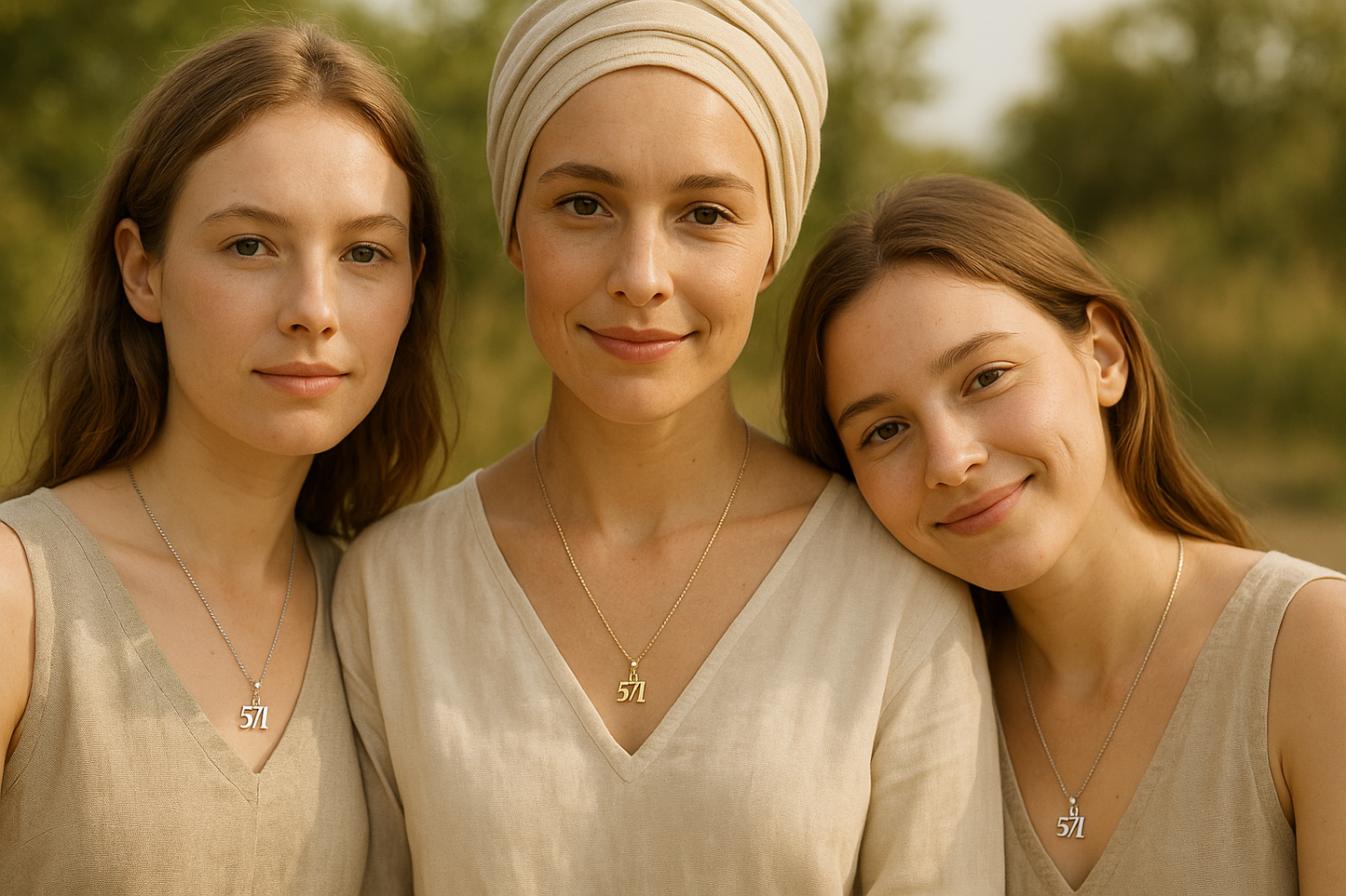 Anhänger „571“ aus 925 Sterling Silber / Gold (vergoldet)