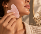 Gua Sha aus Rosenquarz