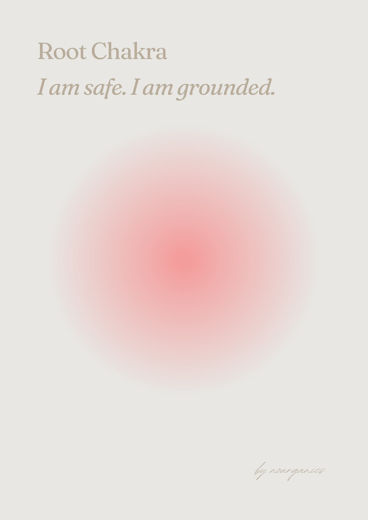 Affirmationsposter_Root Chakra