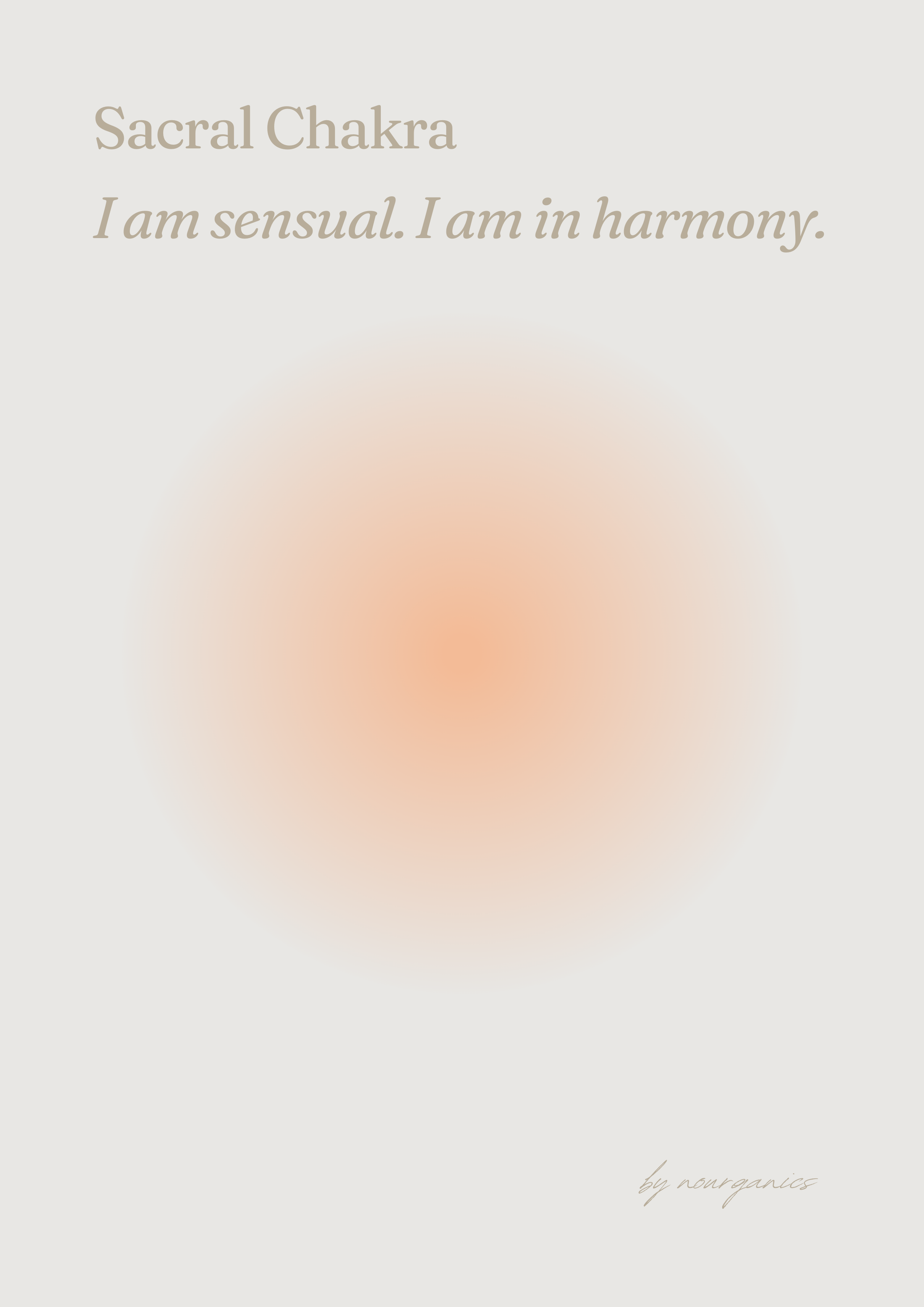 Affirmationsposter_Sacral Chakra