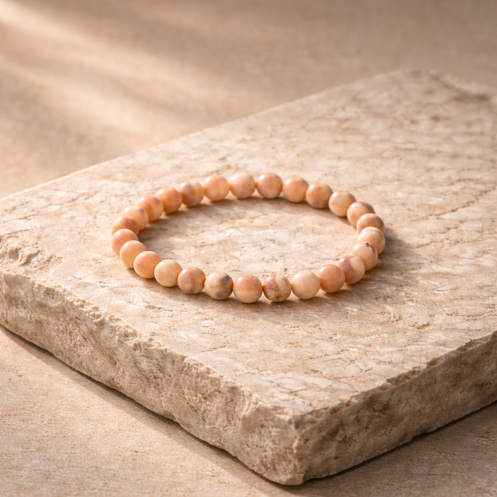 Armband aus Mondstein ◎ (handmade)