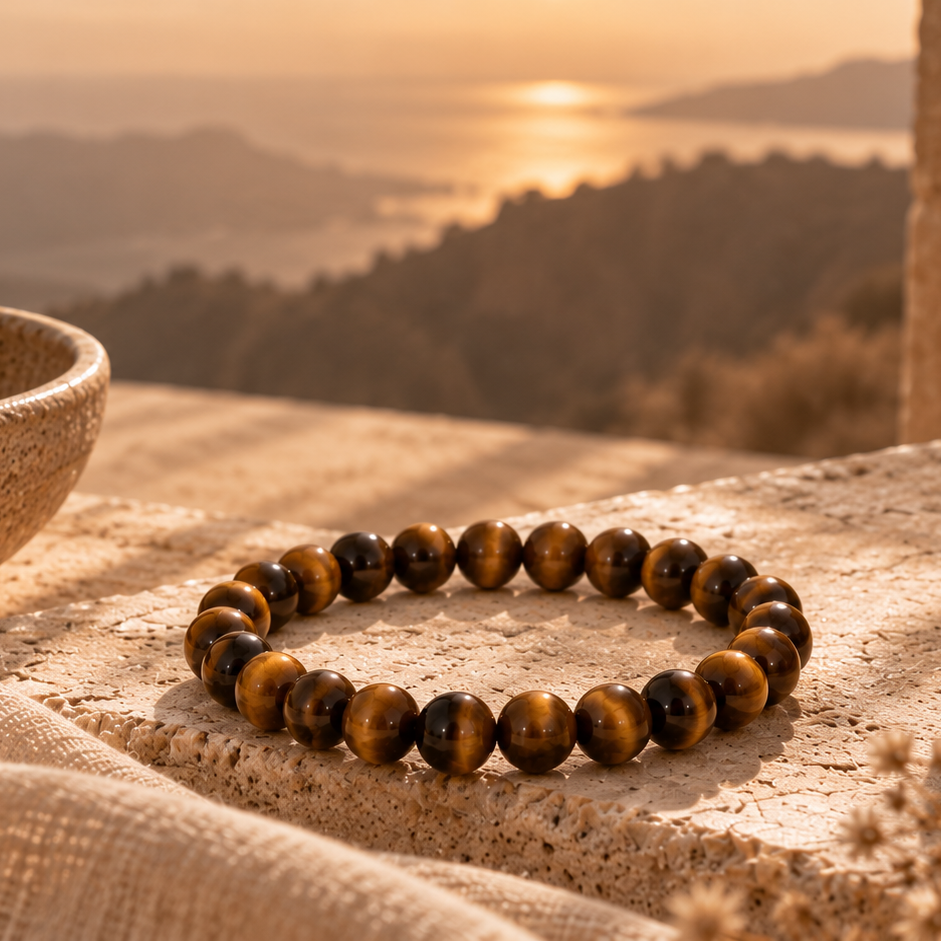 Armband aus Tigerauge – Handmade
