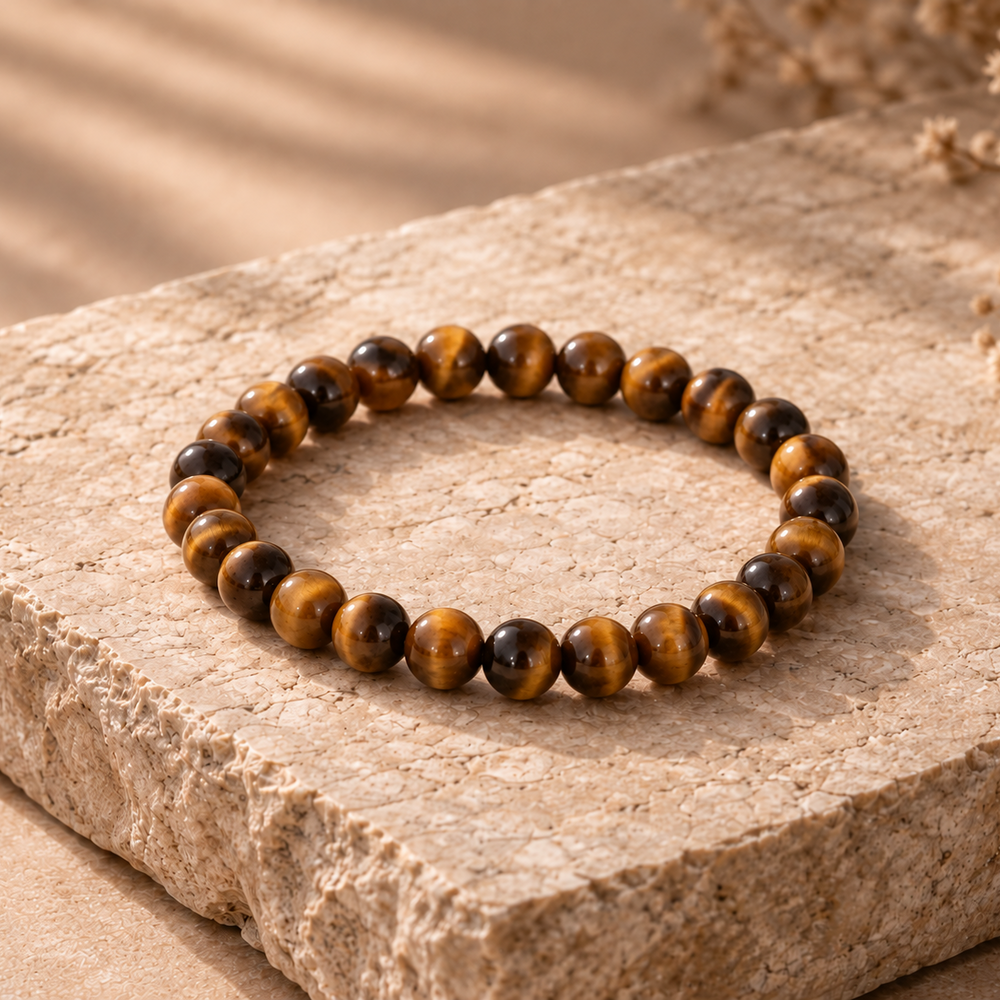 Armband aus Tigerauge – Handmade