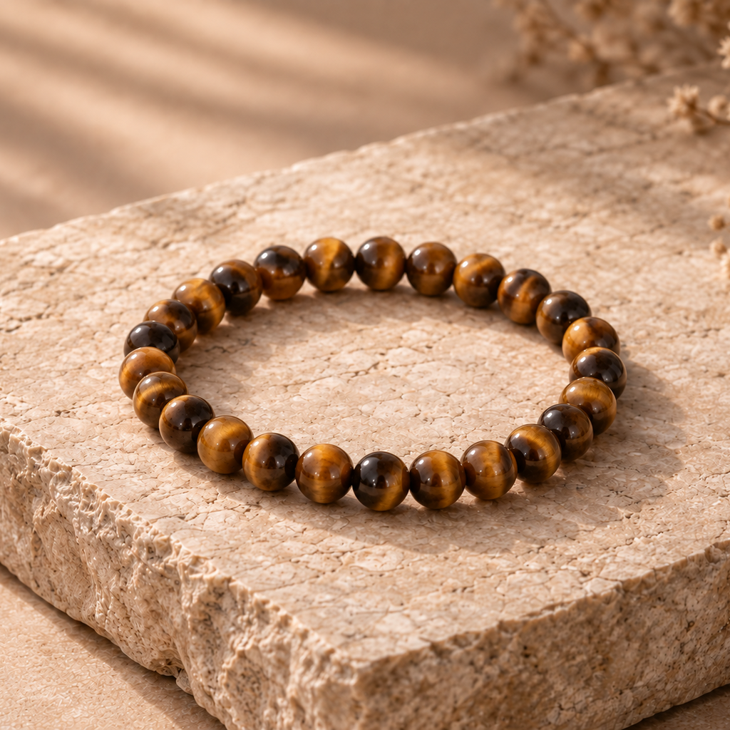 Armband aus Tigerauge – Handmade